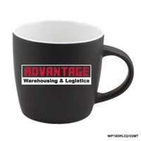 12 Oz Cafe Hilo Mug (Glossy in/Black Matte out)