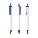Slim White Barrel Pen