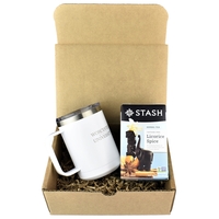 Cozy Tea Gift Set - Polar Camel Insulated Mug & STASH... from ASI 72657...