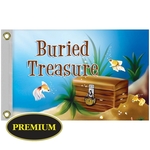 12" x 18" Single Reverse Knitted Polyester Boat Flag