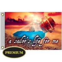 16" x 24" Single Reverse Knitted Polyester Boat Flag