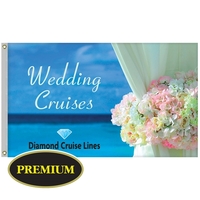 36" x 60" Single Reverse Knitted Polyester Boat Flag