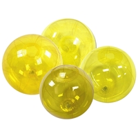 Inflatable Translucent Yellow Beach Ball