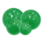 Inflatable Translucent Green Beach Balls