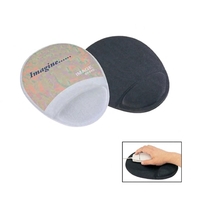 Soft top computer mouse pad with ergo-gel wrist rest.... from ASI 64845 Kin...