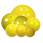 Inflatable Solid Yellow Beach Balls
