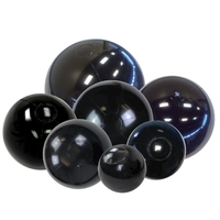 Inflatable Solid Black Beach Ball, varies sizes.... from ASI 31977 Adline...