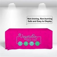 Standard Fitted Table Cover - Open Back