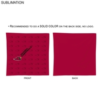 Step & Repeat Double Sided Bandana, 22x22, Sublimated decoration... from ASI...