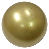 16" Inflatable Solid Gold Beach Ball (16"Measured Deflated)... from ASI 31977...