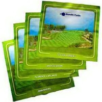Golf Theme Microfiber Cleaning Lens Cloth