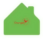 Microfiber Lens Cloth Custom Shapes Pad Print, House