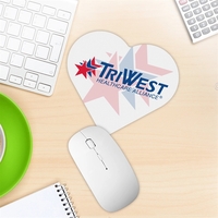 Mouse Pad, Shape - Heart