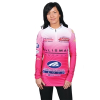 Fit Gear, Ladies Compression T-Shirt, Crew Neck, L/Sleeves