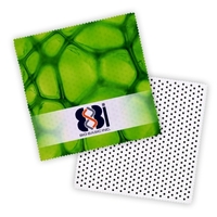 MICROFIBER LENS CLOTH ( WITH SILICONE DOTS)