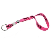 Silkscreen Wrist FOB, 1-Bead, 3/8"