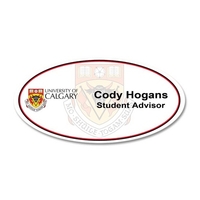 ID Name Badges w/Pin Back