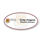 ID Name Badges w/Pin Back