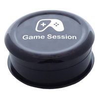 Large plastic grinder has a two-part design with durable, sturdy teeth......