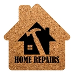 Cork Coaster - House