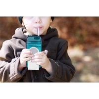 Tritan juice box with silicone straw.... from ASI 31518 ADNART / Ad-N-Art