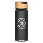 20 oz. Vacuum Insulated Bottle w/Bamboo Lid