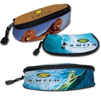 Wrap style protective sunglass case made from 3mm Poly Rubber Fabric... from...