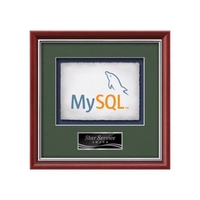 VividPrint award framed in our exquisite Baron molding with your choice......