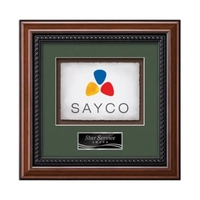 VividPrint award framed in our exquisite Deco molding with your choice......