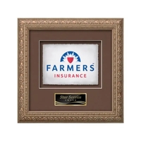 VividPrint award framed in our exquisite Romagna molding with your choice......