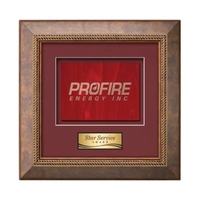 These Stained Glass Framed Awards are inspired by the spectral light... from...