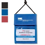 Nylon Multi-Pocket Credential Wallets with Adjustable Strap