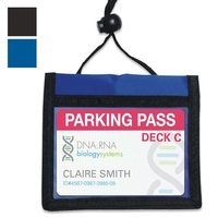 These durable 3-pocket credential wallets work as a name badge holder... from...