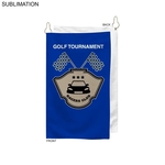 Colored Microfiber Dri-Lite Terry Golf Towel