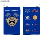 Colored Microfiber Dri-Lite Terry Golf Towel