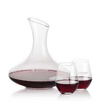 Innisfil Carafe & Reina Stemless Wine
