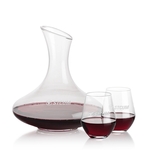 Innisfil Carafe & Reina Stemless Wine