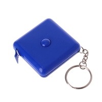 Plastic keychain with 60-inch soft retractable measuring tape in 1.5... from...