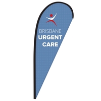 8' Single Reverse Custom Portable Teardrop Banner... from ASI 80228 Quinn