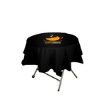 Round Non-Fitted Stain-Resistant Table Cover