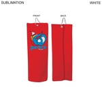 Colored Microfiber Dri-Lite Terry Golf Towel