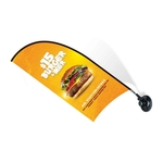 Blade Double Sided Print Mini Flag w/ Suction Cup
