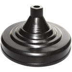 Weighted Black Plastic Stick Flag Base