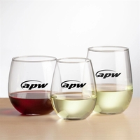 Stemless glasses allow users to aerate a glass of wine while... from ASI...