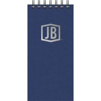 4" x 8.5" Prestige reporter pad with foil imprint, 100 sheets... from ASI...