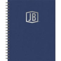 8.5" x 11" Prestige notebook with foil imprint, 100 sheets ruled... from ASI...