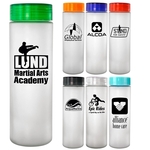 Clear View 22 oz. Frosted Glass Bottle