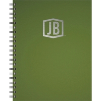 8.5" x 11" Deluxe notebook with foil logo or blind deboss... from ASI 91340...