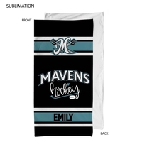 Velour Terry Cotton Blend, 30x60, Sublimated or Blank