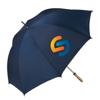 Golf umbrella with 60" arc, steel shaft, double ribbed construction,...